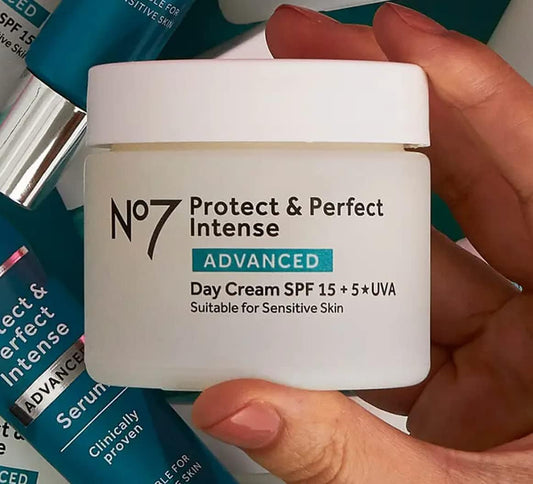 (Twin Pack) No7 Protect & Perfect Day & Night Cream Bundle Set (50ml each)