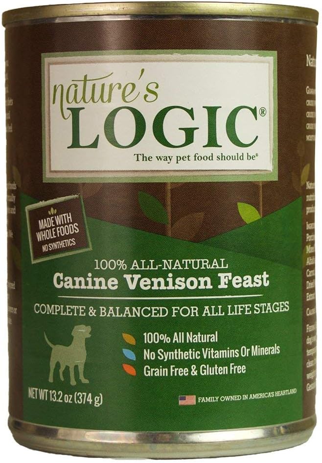 Natures Logic Nl00103 Venison Feast Wet Dog Food, One Size