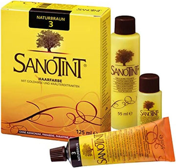 Schoenenberger Sanotint Hair Colour No.3 Natural Brown, 125 Ml