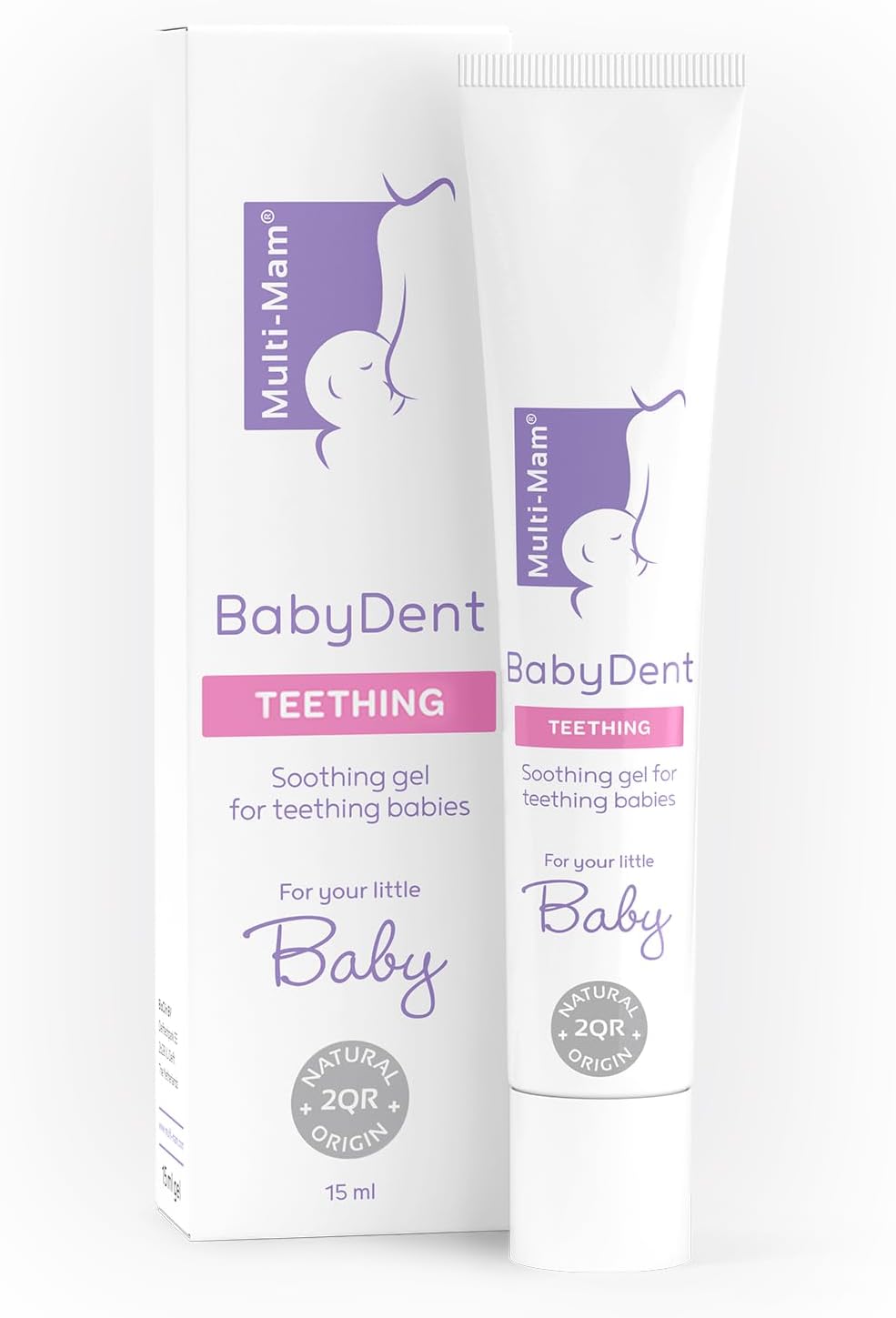 Multi-Mam Baby Dent Teething Gel – 15Ml Soothing Gel For Teething Babies