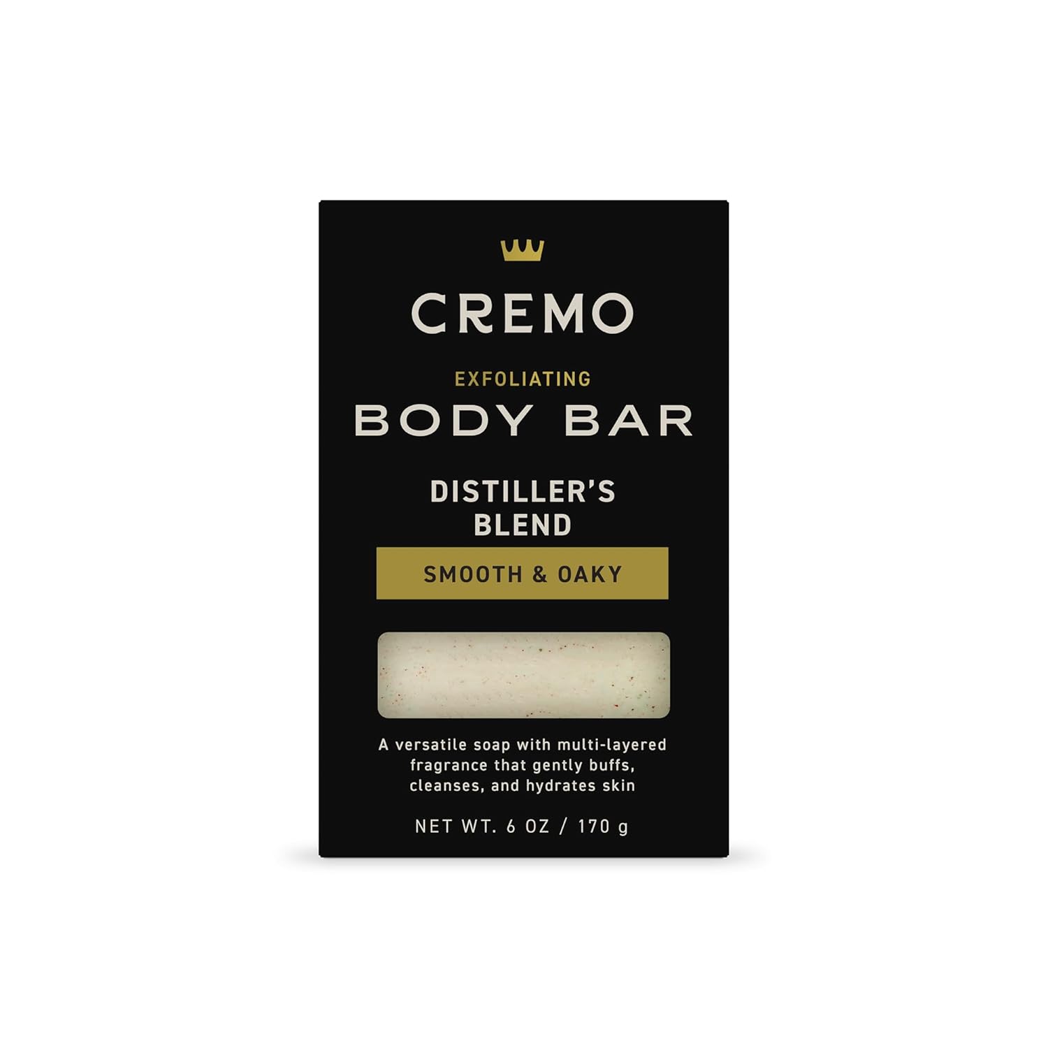 Cremo Exfoliating Body Bars Distiller'S Blend - A Combination Of Lava Rock And Oat Kernel Gently Polishes While Shea Butter Leaves Your Skin Feeling Smooth & Healthy