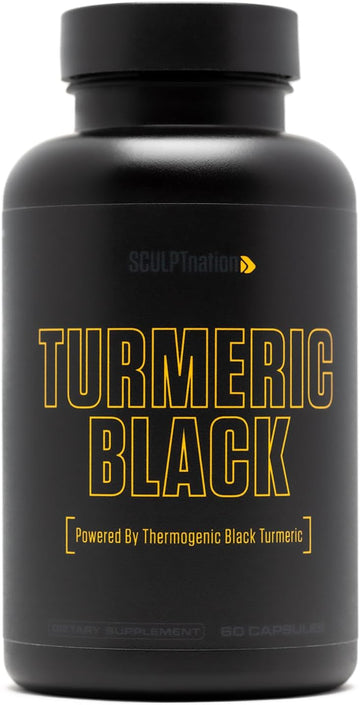 Sculpt Nation By V Shred Powerful Turmeric Supplement - Turmeric Curcumin With Black Pepper & Patented Ingredients For Joint Health - 30-Day Supply