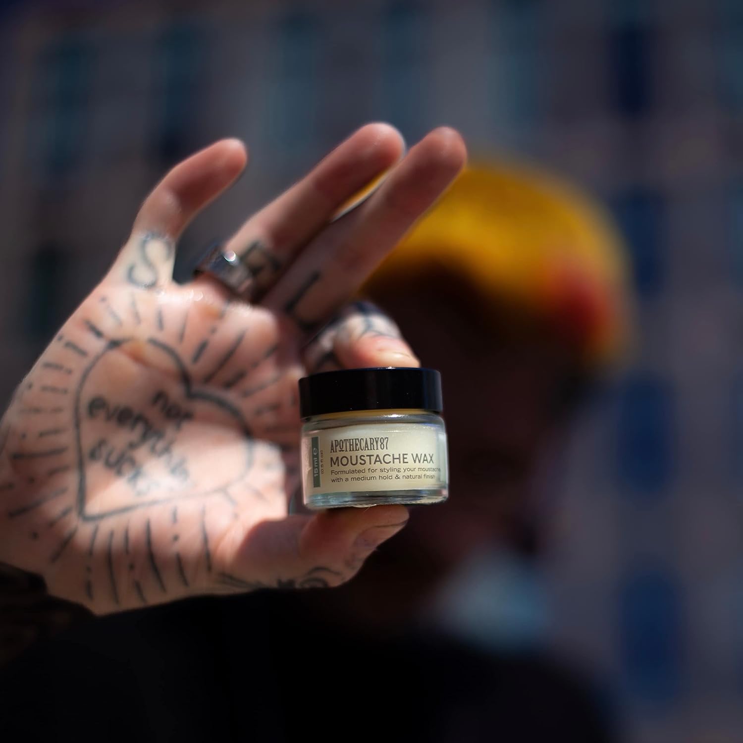 Apothecary 87 Moustache Wax | Premium Formulation With Plant Extracts | Natural Finish, Medium Hold, Medium Weight | Moustache Styling Wax | 15ml : Amazon.co.uk: Health & Personal Care