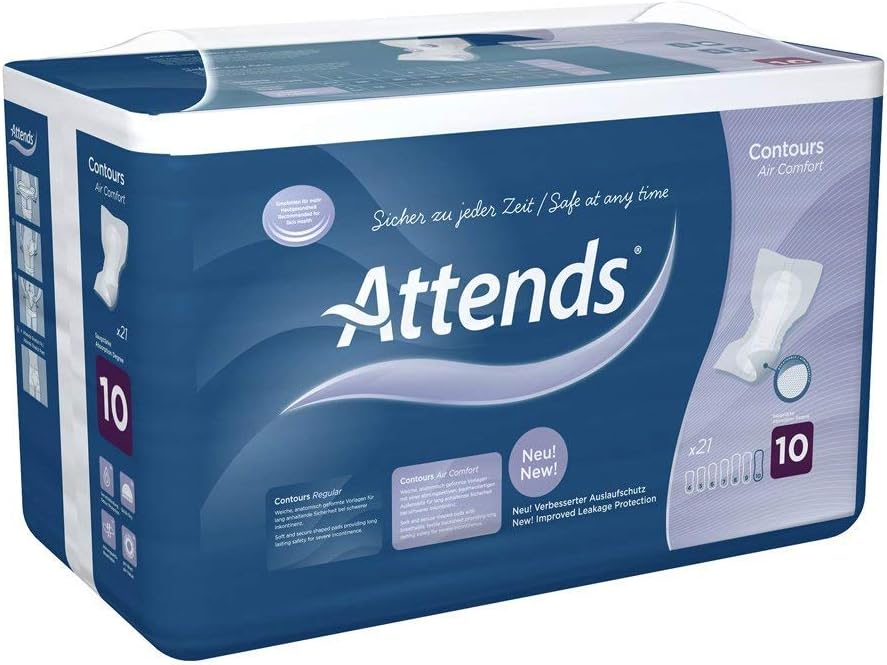 Attends Contours Air Comfort 10, 21 Piece