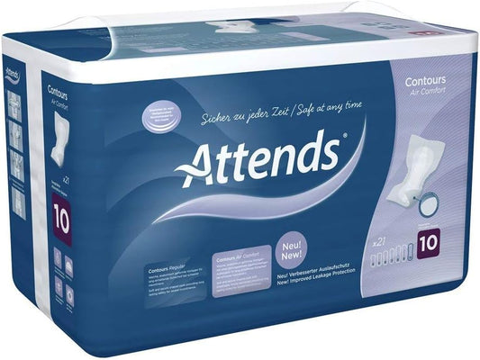 Attends Contours Air Comfort 10, 21 Piece