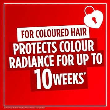 L'Oreal Paris Elvive Colour Protect Shampoo 250Ml And Conditioner 300Ml Set, Uv Filter, Red Peony, 10 Weeks Protection