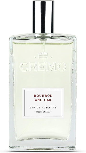 Cremo - Bourbon & Oak Eau De Toilette For Men - Spicy Fragrance - Spray 100Ml - Gift For Men