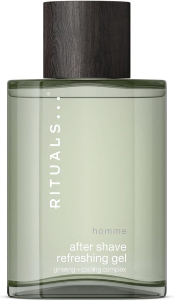 Rituals Homme Pre-Electric Shave Lotion For Men, Shaving Lotion With Ginseng And Hydra Complex, Prepares Skin For A Smoother, Closer Electric Shave, 120Ml