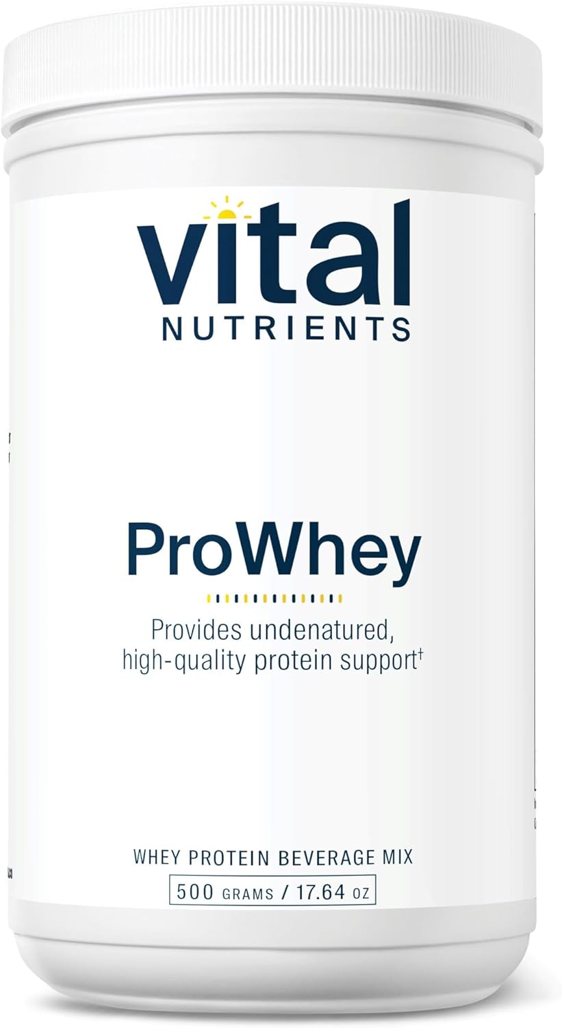 Vital Nutrients - ProWhey - Whey Protein Beverage Mix - Plain - 500 Gr