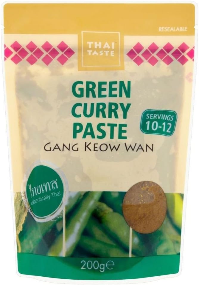 Thai Taste Green Curry Paste (200G) - Pack Of 6