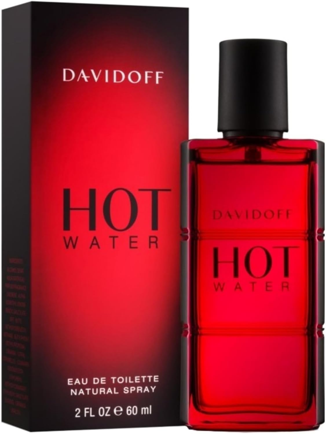 DAVIDOFF Hot Water - Eau de Toilette for Him - Oriental Fragrance with Notes of Basil, Paprika and Benjoin - Medium Longevity - 60ml : Amazon.co.uk: Beauty