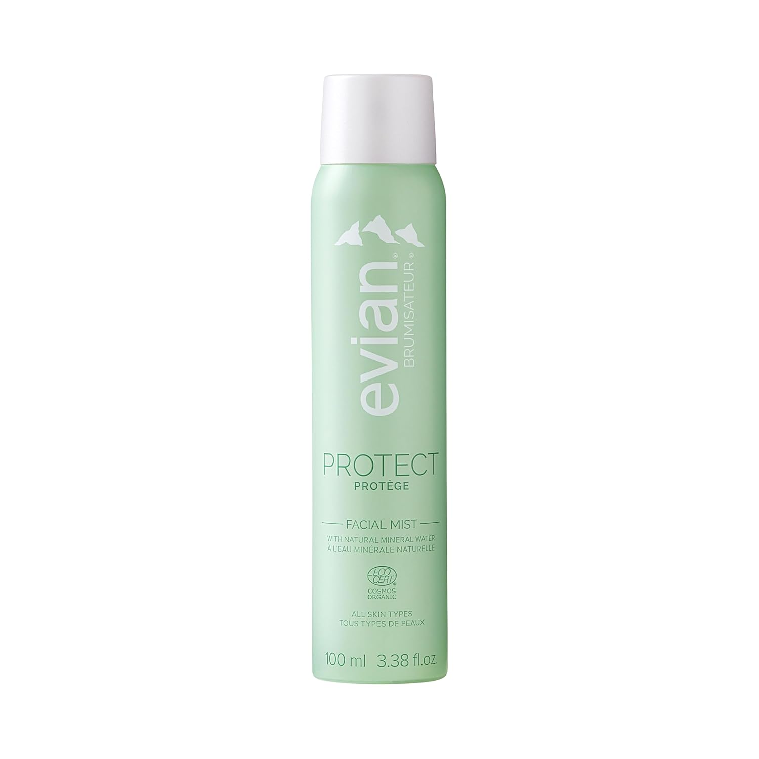 Evian Protect Facial Mist | Hydrating Mineral Water Face Spray With Aloe & Natural Extracts | Cooling Toner Mist For Face & Skin | Refreshing Facial Spray To Hydrate And Support Skin Barrier