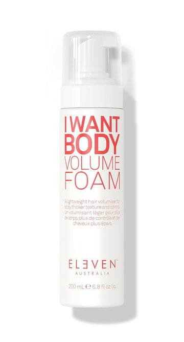 Eleven Australia I Want Body Volume Foam Perfect Pre-Styler For Fine Hair - 6.7 Fl Oz