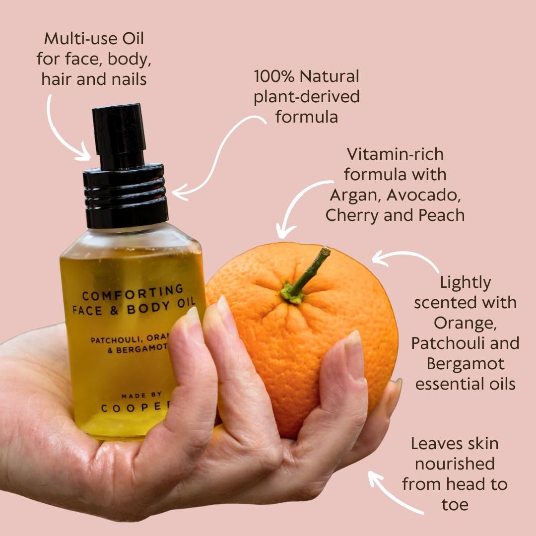 Made by Coopers Comforting Face & Body Oil with Argan and Avocado Oil | Anti-Aging Ingredients – Vitamin-Rich Plant Oils and Essential Oils, 60ml : Amazon.co.uk: Beauty
