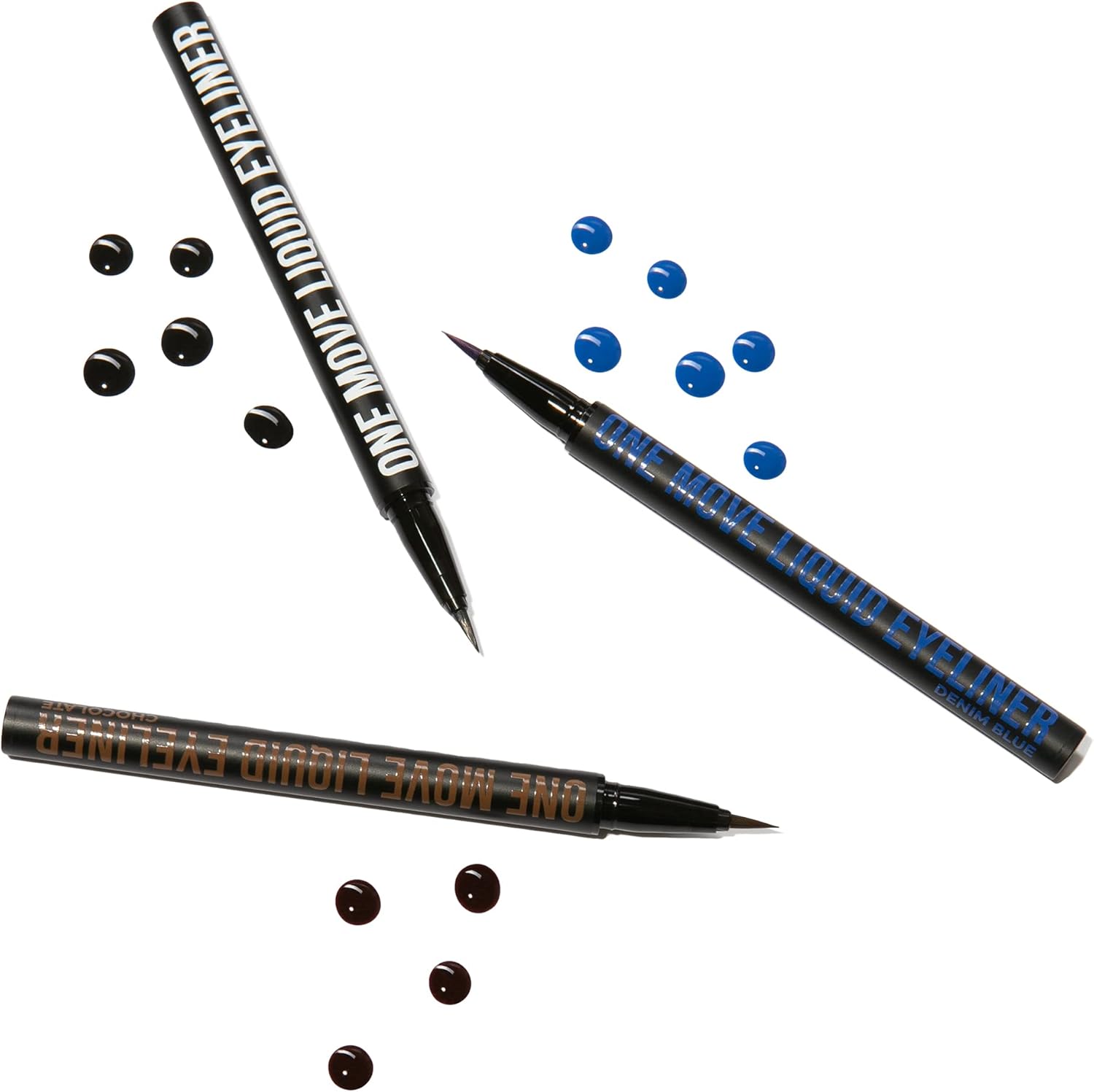 Inglot, One Move Liquid Eyeliner - Waterproof Formula | Extremely Durable | Delicate Matte Finish | Eye Makeup | Perfect Application | 0,55 Ml | 03