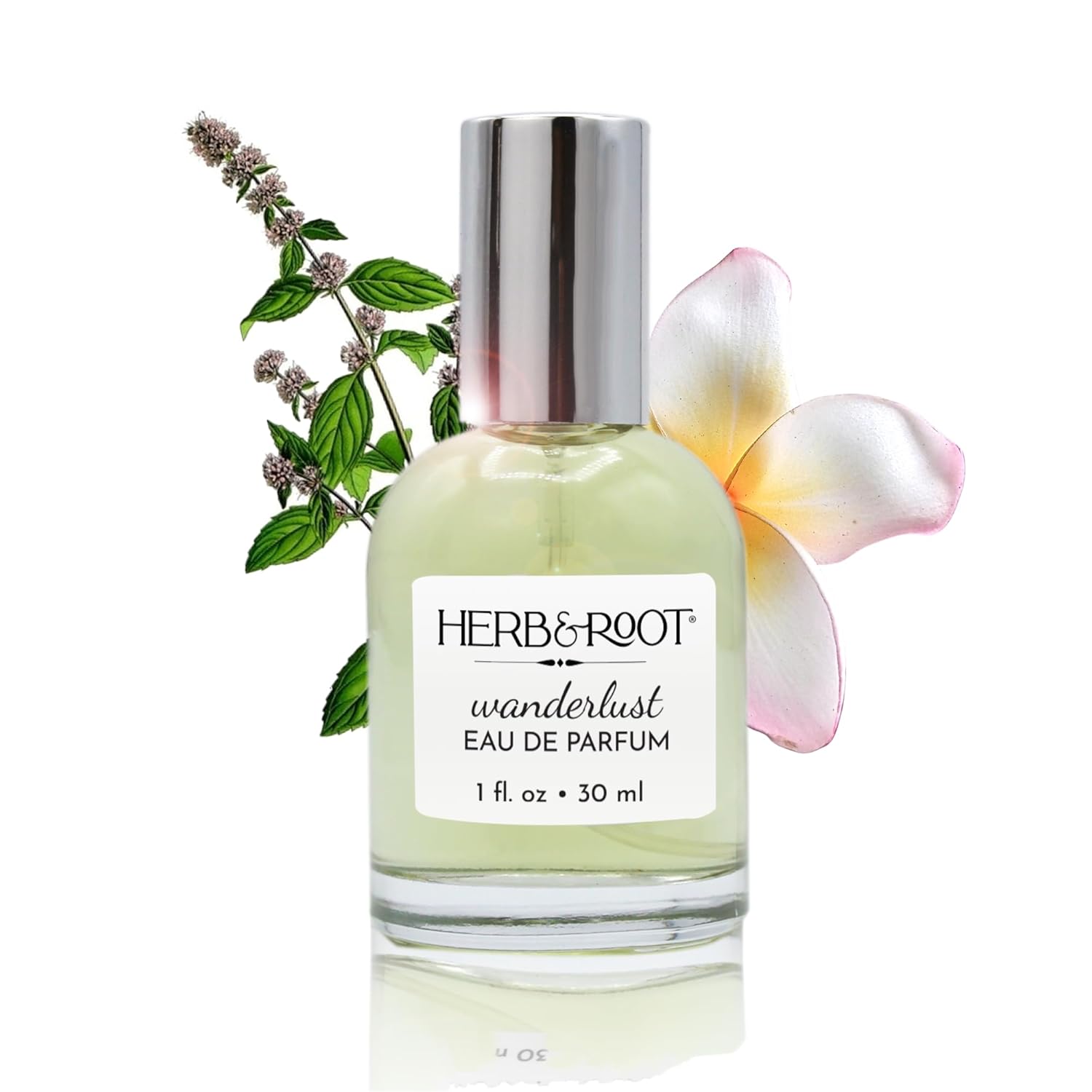 Herb & Root Patchouli Frangipani Eau De Parfum: Long Lasting Perfume For Women & Men, Earthy Scent, Womens Fragrances, 1 Oz
