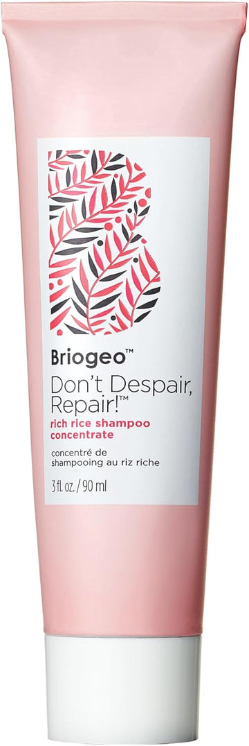 Briogeo Don'T Despair, Repair!™ Rich Rice Water Shampoo Concentrate, Protein Shampoo For Severely Damaged Hair, 90Ml