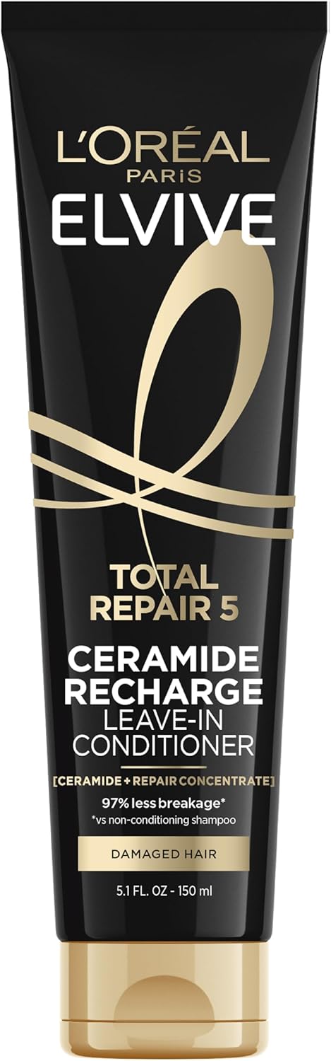 L'Oréal Paris Elvive Total Repair 5 Protein Recharge Leave In Conditioner 5.1 Fl. Oz. Tube