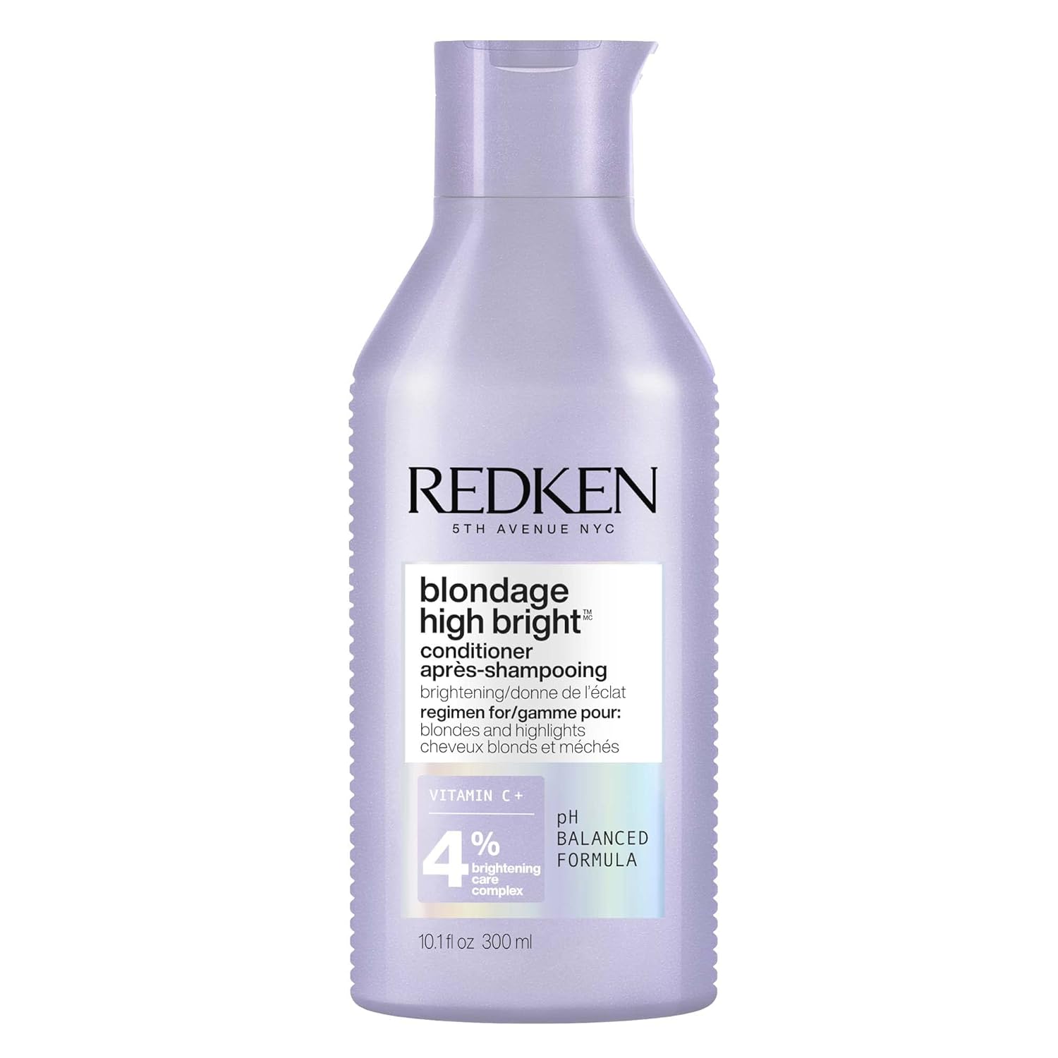 Redken Blondage High Bright Conditioner | For Blondes and Highlights | Brightens and Lightens Blonde Hair Instantly | Infused with Vitamin C