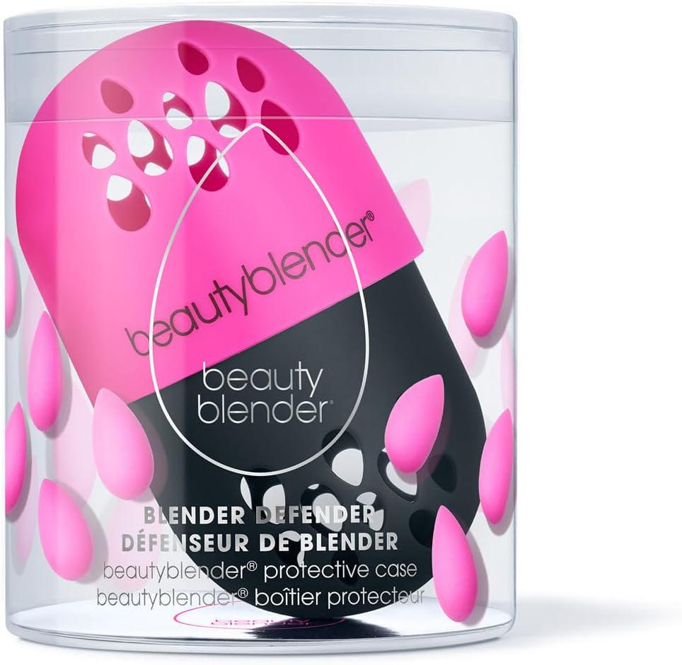 beautyblender Blender Defender Silicone Protective Carrying Case, Pink, Black : Amazon.co.uk: Beauty