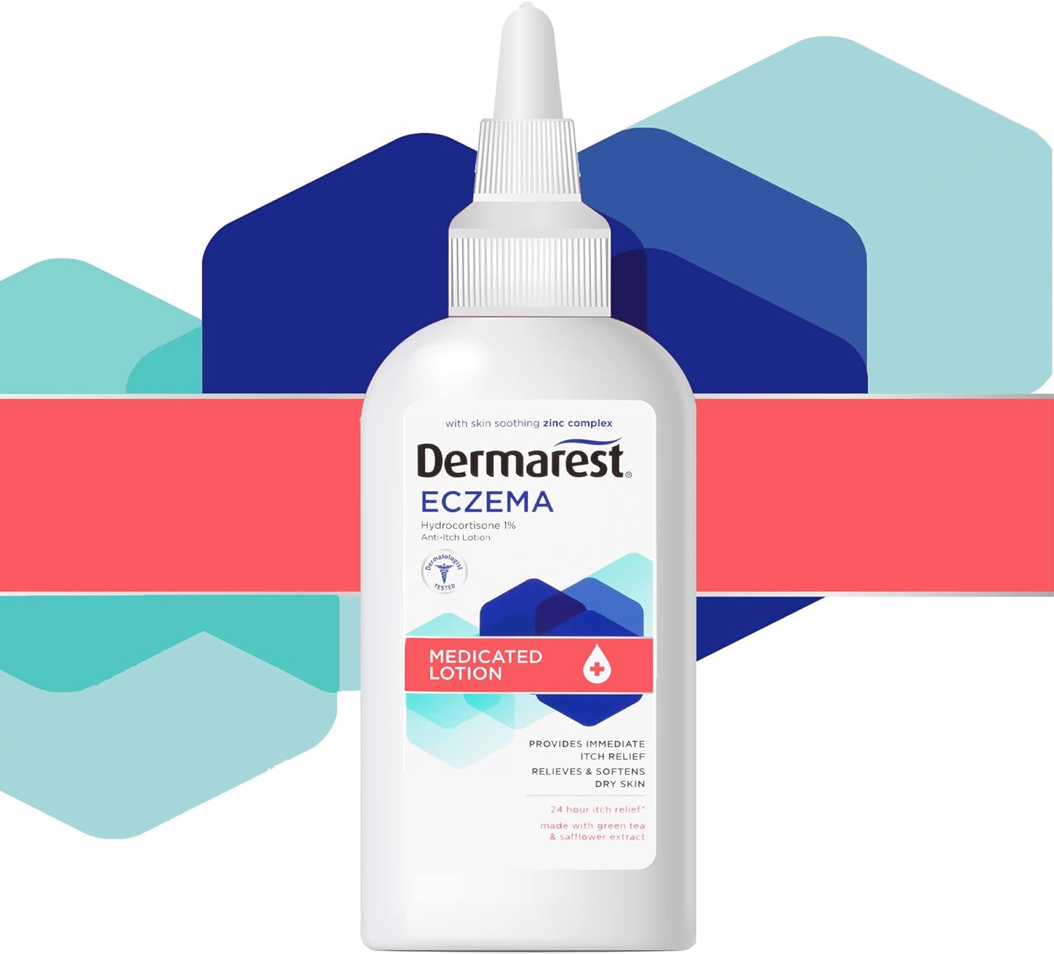 Dermarest Eczema Medicated Lotion, 4 fl oz (Pack of 1) : Therapeutic Skin Care Lotions And Creams : Health & Household