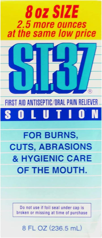 St 37 Antiseptic Solution 8 Oz
