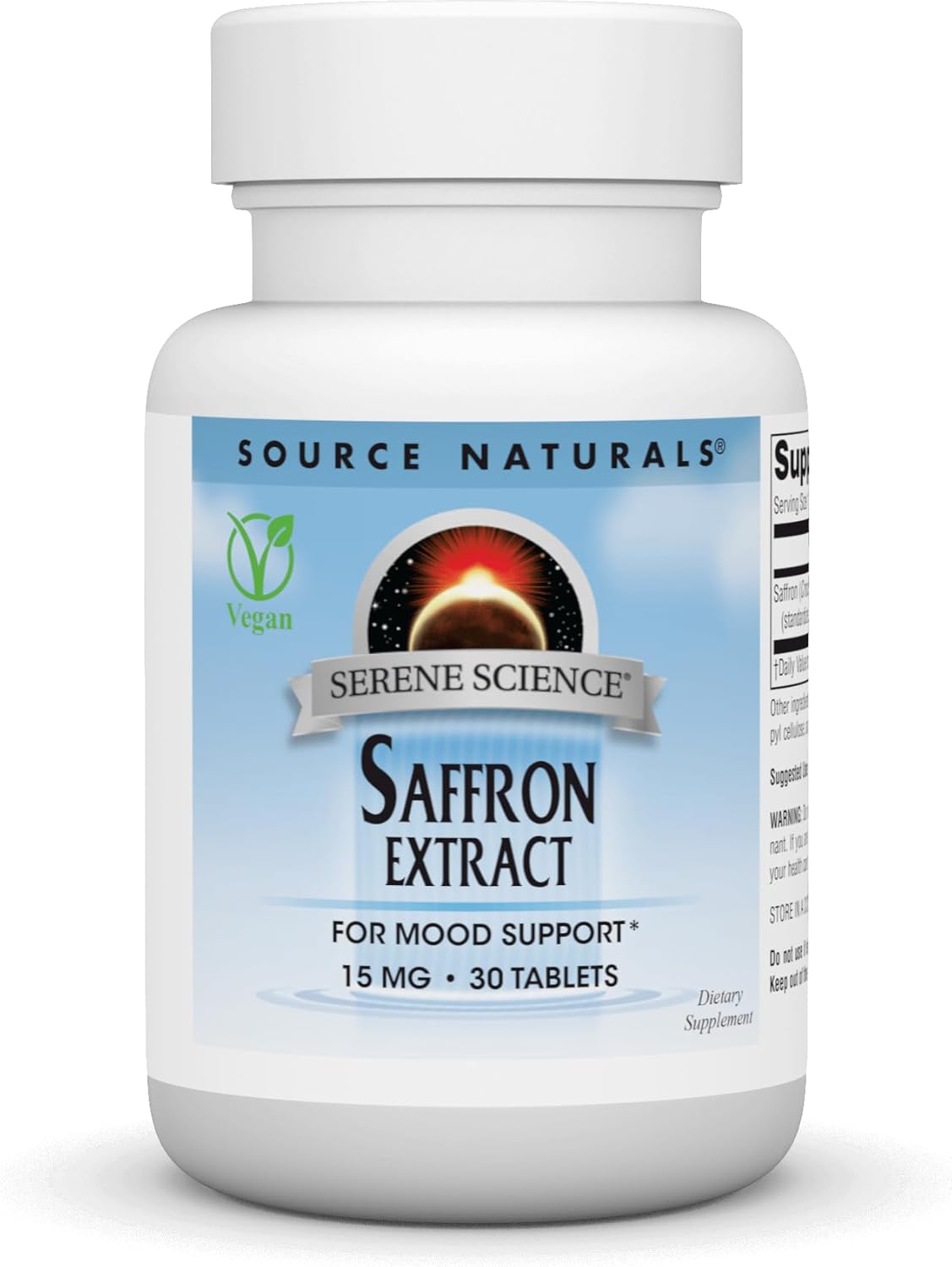 Source Naturals Serene Science Saffron Extract, For Mood Support* - 30 Tablets
