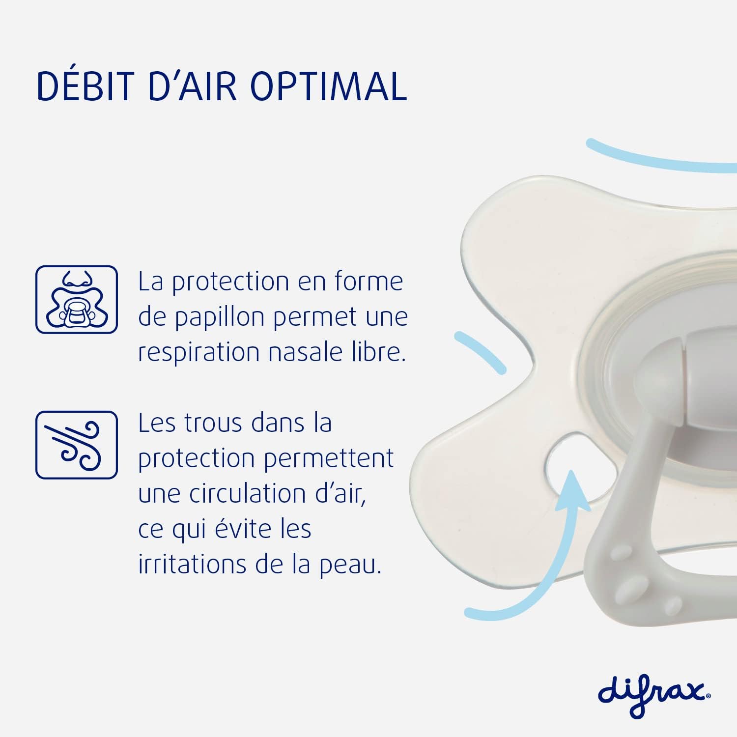 Difrax Natural Baby Dummies 20+ Months, Set Of 2 With Silicone Teats, Good Acceptance, Optimal Air Supply, Pleasant, Glow In The Dark