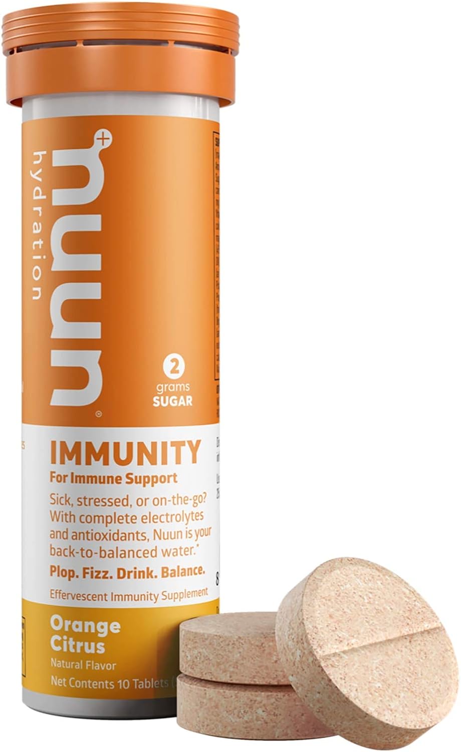 NUUN Nuun Immunity Orange Citrus 10ct Tube, 10 CT