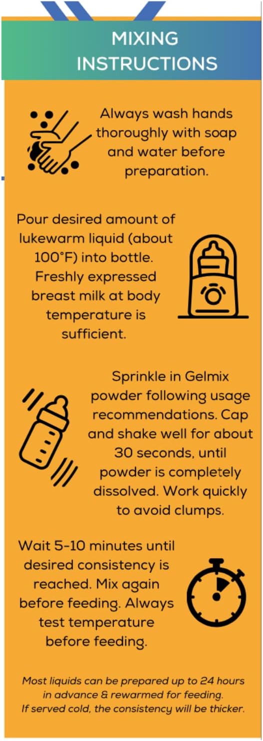 Infant Thickener for Breast Milk & Formula, 4.4 oz Jar