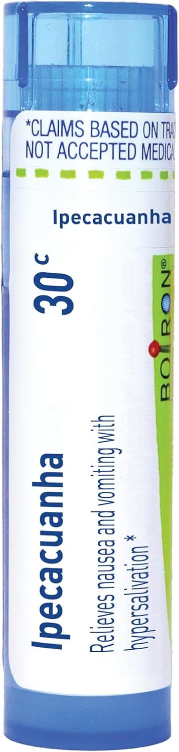 Boiron Ipecacuanha 30C Homeopathic Medicine For Nausea - 80 Pellets
