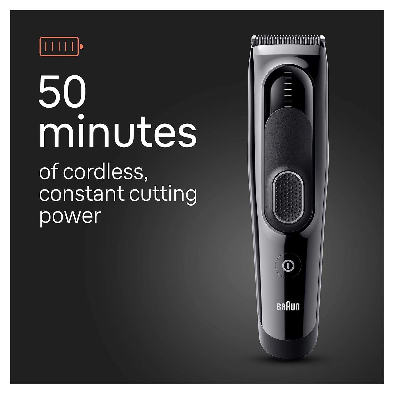 Braun Hair Clippers Series 5 5310, Hair Clippers for Men, Hair Clip from Home with 9 Length Settings, Incl. Memory SafetyLock Recall Setting, Ultra-Sharp Blades, 2 Combs, : Beauty & Personal Care