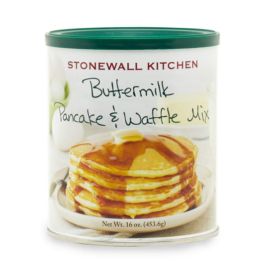 Stonewall Kitchen Syrup Variety Pack and Stonewall Kitchen Farmhouse Pancake & Waffle Mix Bundle