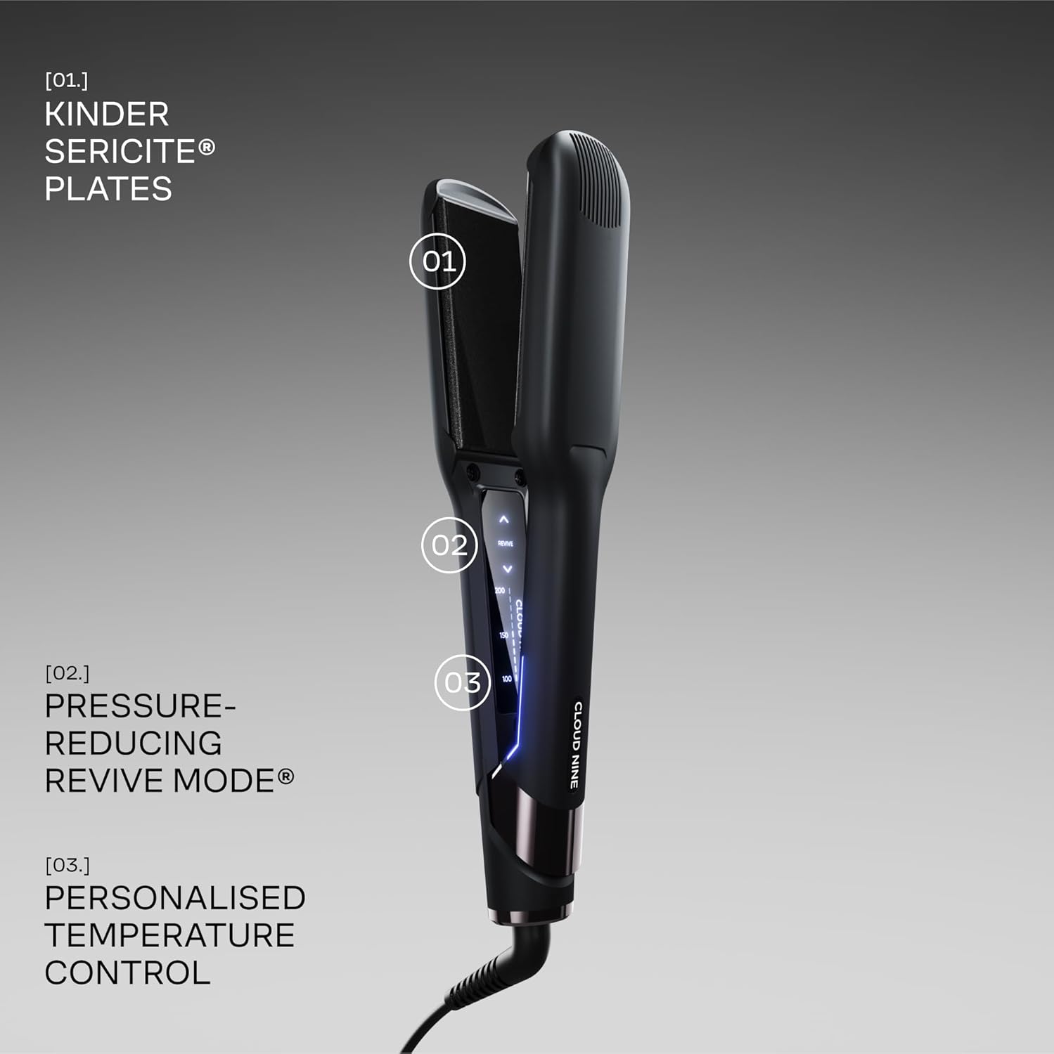 CLOUD NINE The Original Cordless Iron Hair Straightener | Hair Styling Variable Temperature Control Wireless Travel Size Quick Charge Battery | Smooth Sleek Long Lasting Results : Amazon.co.uk: Beauty