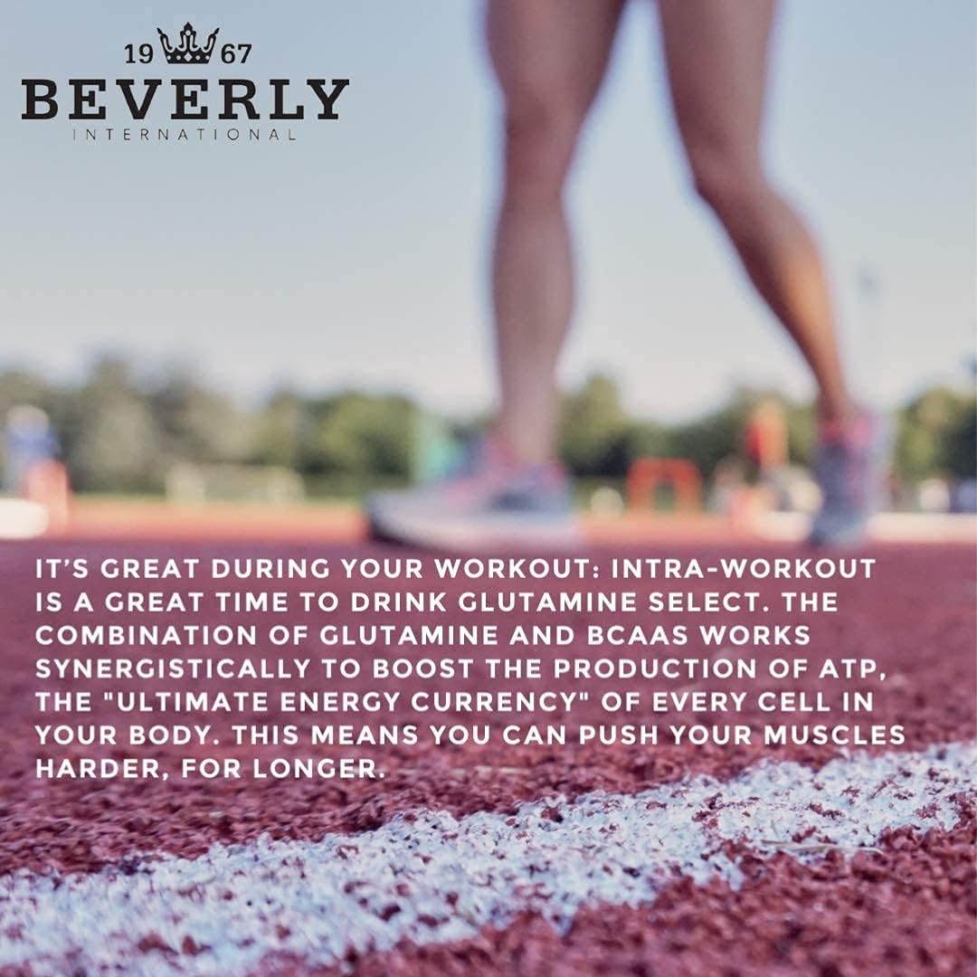 Beverly International Glutamine Select, 60 Servings. Clinically Dosed L-Glutamine and Amino Acid Formula for Lean Muscle and Recovery. Sugar-Free Powder. BCAA’s. : Health & Household