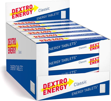 Dextro Energy Fizzy Sour Berry Tablets | Fast Acting Carbohydrates For A Quick Burst Of Glucose | Ideal On The Go | Vegan| 47G (Pack Of 24)