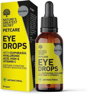 Natures Greatest Secret Antibacterial Ear Drops For Dogs, Soothes, Cleans & Protects With Colloidal Silver & Essential Oils, 30Ml
