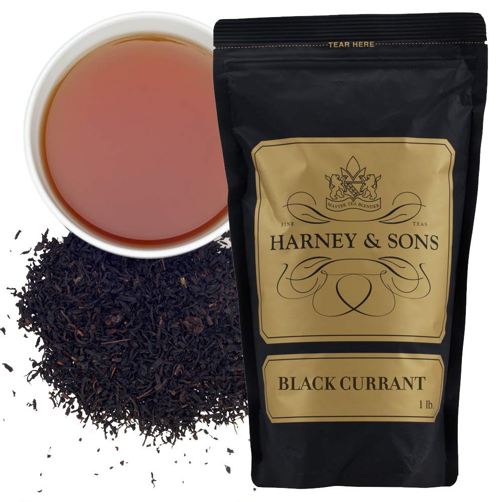 Harney & Sons Loose Leaf Tea, Black Currant, 16 Ounce