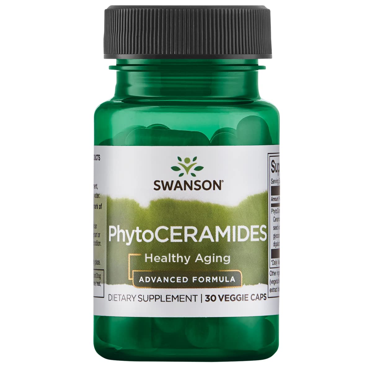Swanson Advanced Phytoceramides 30 Milligrams 30 Veg Capsules