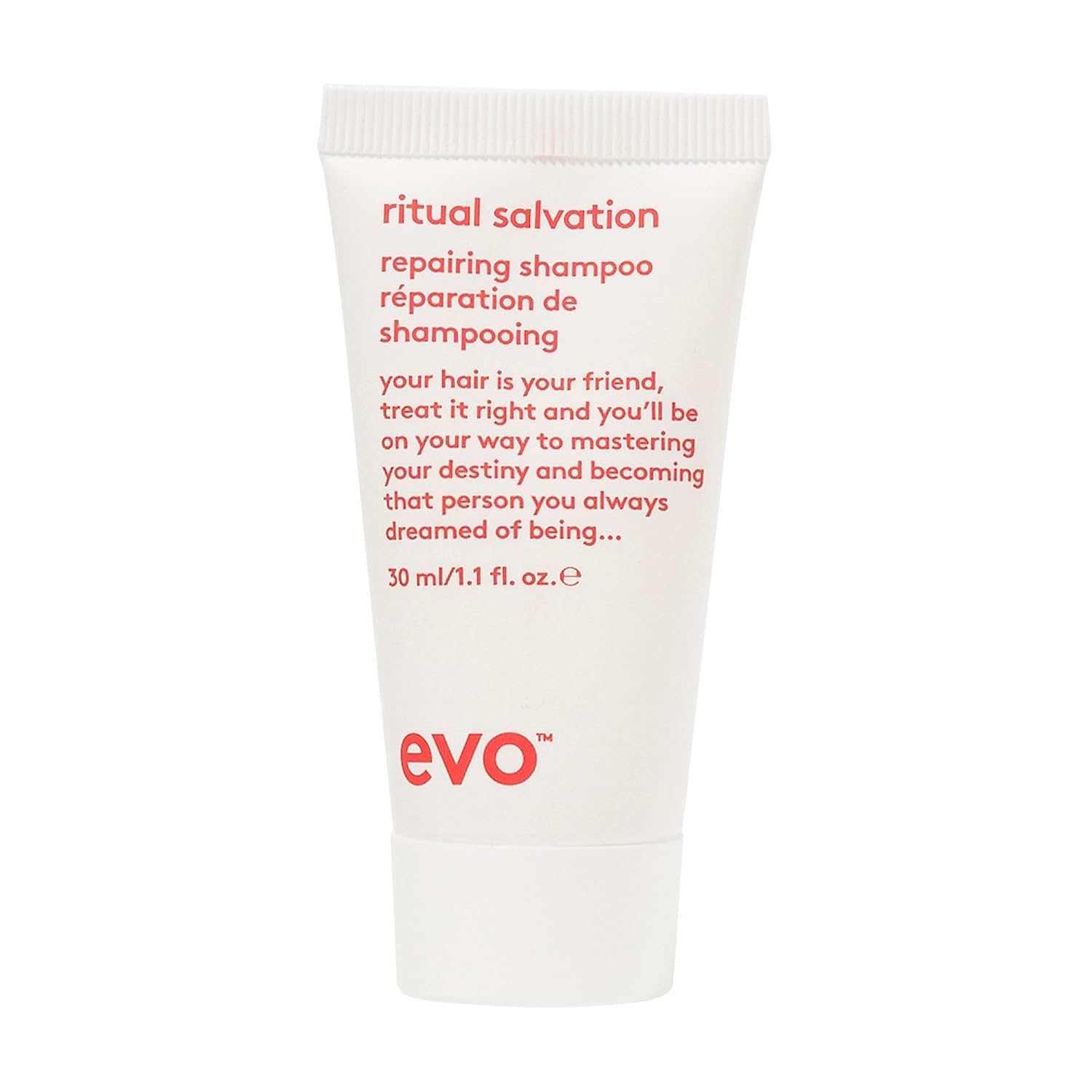 Evo Ritual Salvation Repairing Shampoo - Gently Cleanses, Treats Damaged & Brittle Hair & Protects Color