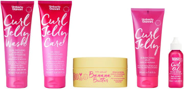 Umberto Giannini Curl Jelly Care, Vegan & Cruelty Free De-Frizz Conditioner For Curly Or Wavy Hair, 250 Ml