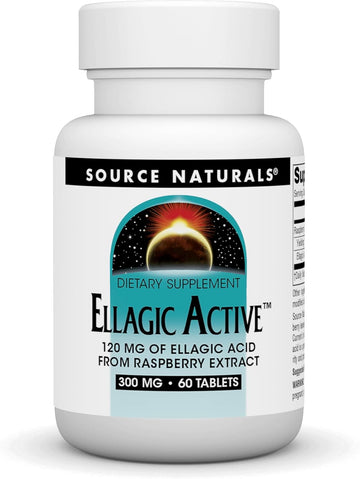Source Naturals Ellagic Active 300Mg, 60 Tablets