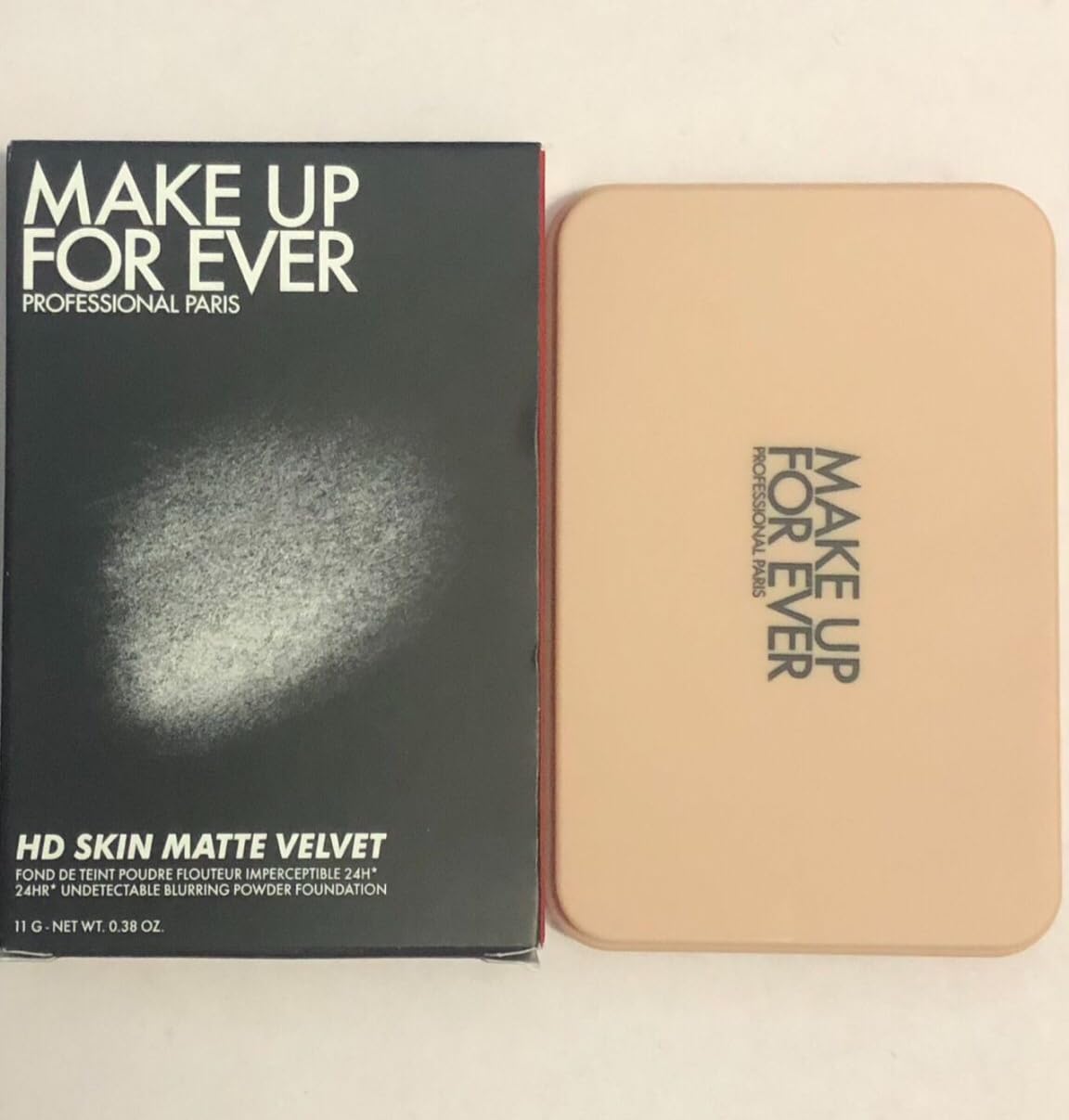 Make Up For Ever Hd Skin Matte Velvet Undetectable Longwear Blurring Powder Foundation 1N00 Alabaster : Beauty & Personal Care