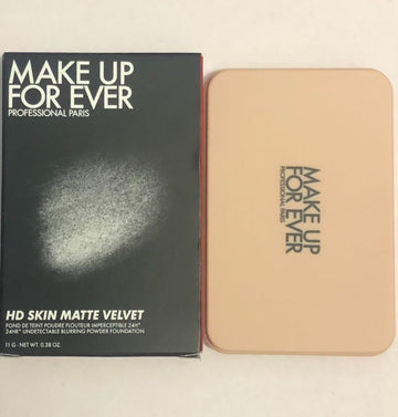 Make Up For Ever Hd Skin Matte Velvet Undetectable Longwear Blurring Powder Foundation 1N00 Alabaster : Beauty & Personal Care