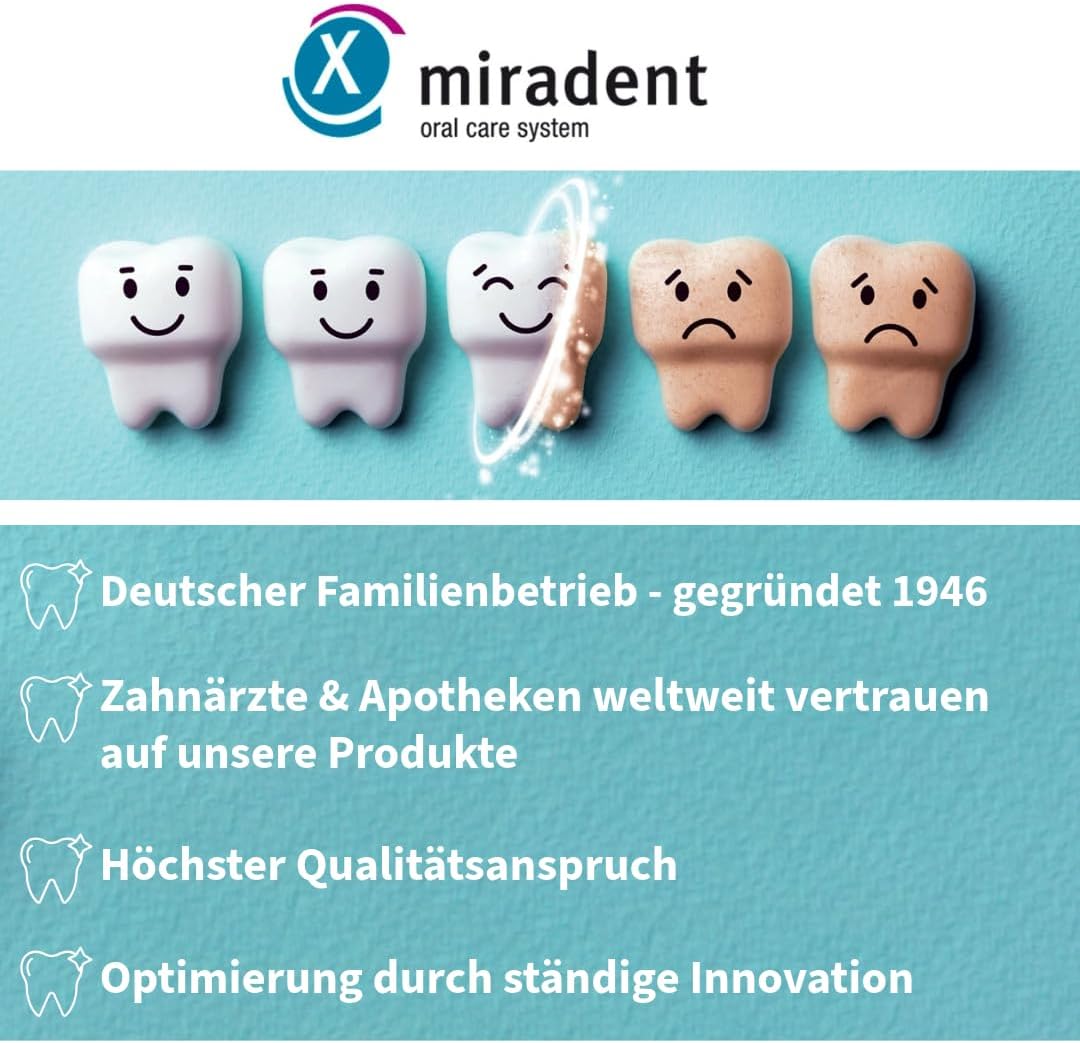 miradent hap+ Toothpaste for Hypersensitive teeth 50 ml : Amazon.co.uk: Health & Personal Care