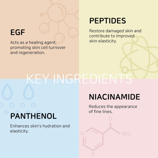 Coxir Intensive Egf Peptide Toner [50Ml / 5.07 Fl.Oz.] L Day & Night Daily Toner For Face With Egf(Epidermal Growth Factor), Peptide Filtrate For Dull L Hydrating, Smoothing, Calming, Moisturizing