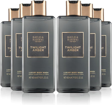 Baylis & Harding The Edit Twilight Amber Body & Hair Mist, 250 Ml (Pack Of 6) - Vegan Friendly