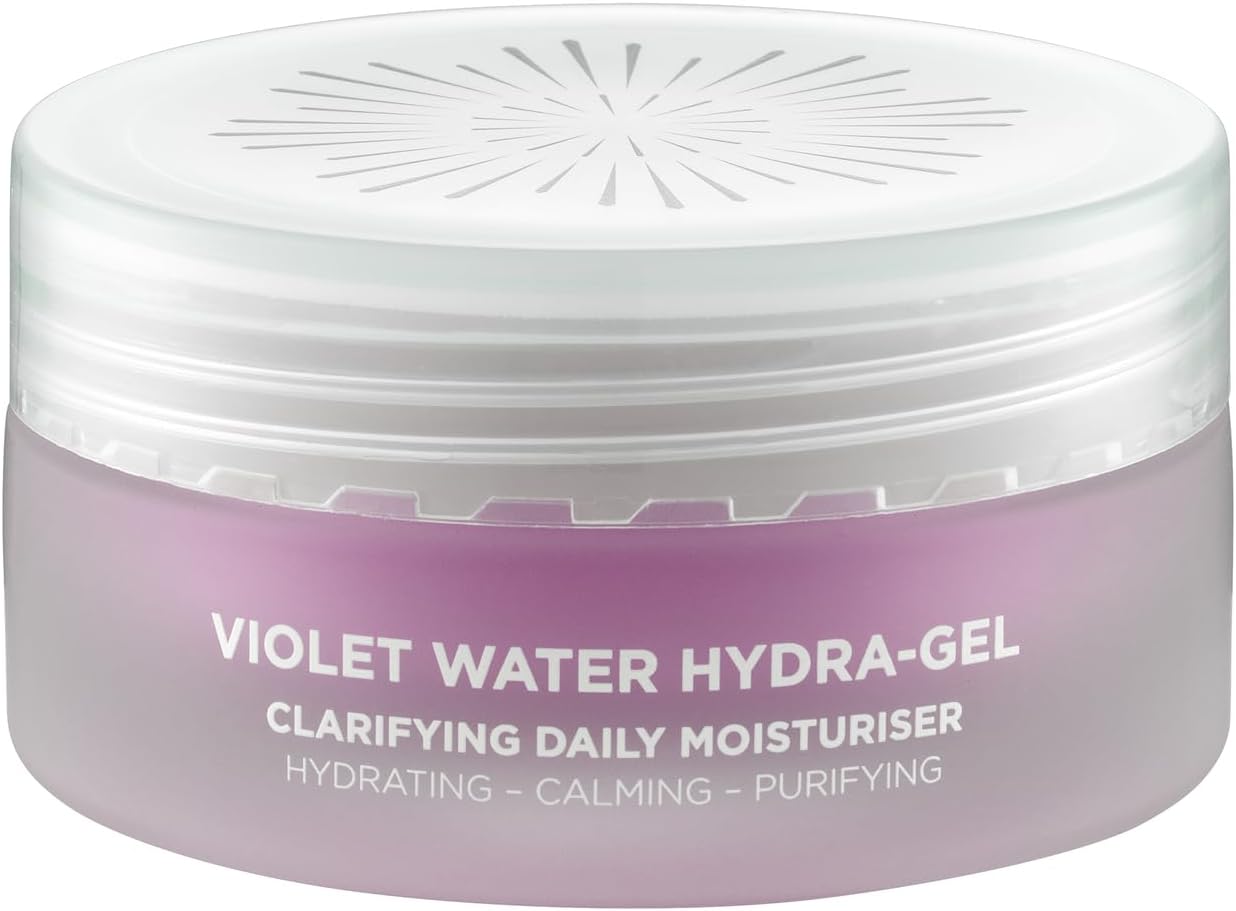 Oskia Violet Water Hydra Gel – Lightweight Gel Moisturiser With Colloidal Silver & Niacinamide For Blemish Prone Skin