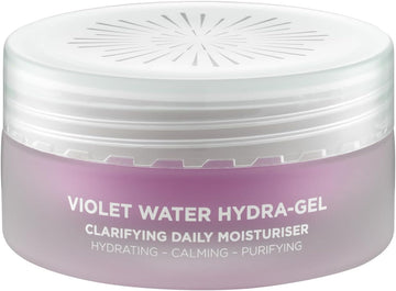 Oskia Violet Water Hydra Gel – Lightweight Gel Moisturiser With Colloidal Silver & Niacinamide For Blemish Prone Skin