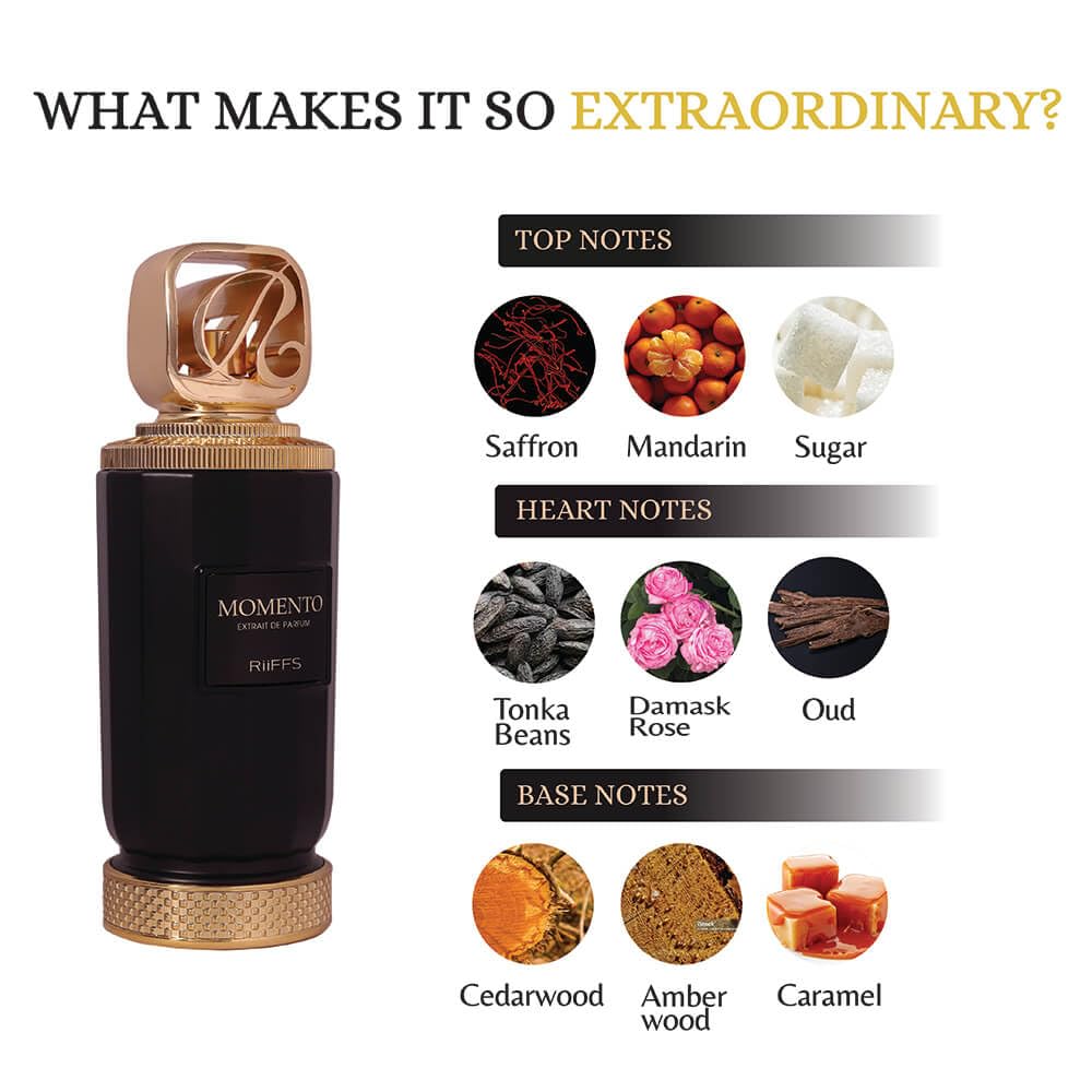Riiffs Momento Extrait De Parfum 3.4 Oz : Beauty & Personal Care